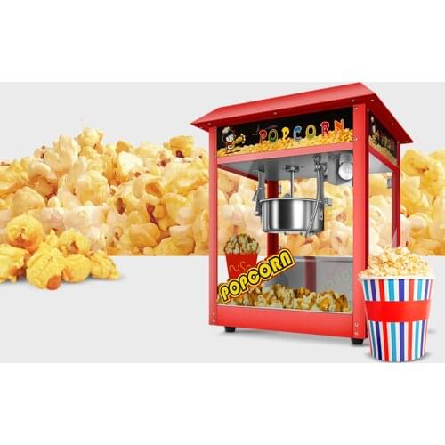Automatic Popcorn Machine Commercial Electric Popcorn Machine Corn Puffing Maker Popcorn Maker