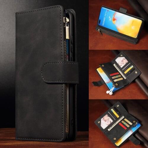 Luxury Flip Wallet Case for Huawei P30 P20 P40 Pro Lite Mate 30 Honor 10i 10 20i Lite P Smart Plus 2019 Funda Cover