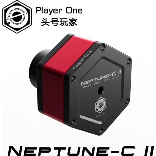 Player One Neptune-C II USB3.0 Color Planetary Camera IMX464 Astrophotography Lens 4.2MP