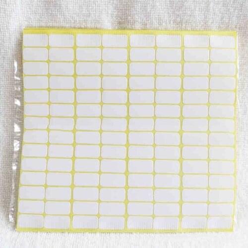 15 Sheet/Pack Blank Labels Sticker Craft For Classification Sticky Name Number DIY Computer Stationery Address Label Decoration