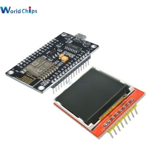ESP8266 Development Kit with Display Screen TFT Show Image or Word by Nodemcu Board DIY Kit CH340 CH340G NodeMcu V3 WIFI Module