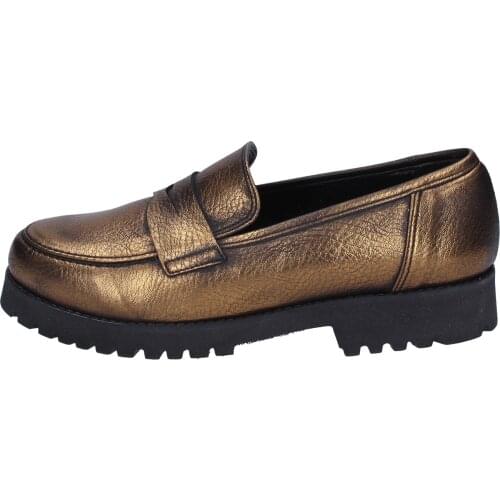 MARGOT LOI loafers women synthetic leather bronze