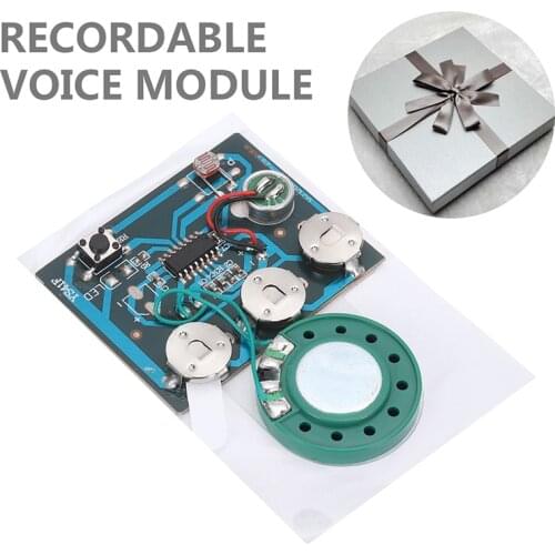 30S Sound Voice Music Recorder Board Music Key Control Programmable Chip Audio Module Chip for Greeting Card DIY