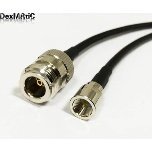 N type female jack to FME type male Pigtail Cable adapter RG58 50cm/100cm Wholesale NEW