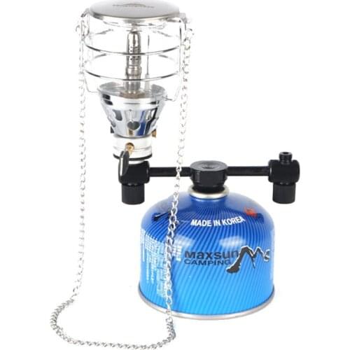 Outdoor Stove Converter Connector Adapter One To Two Outputs Aluminium Alloy Air Tank 2 Conversion Head Camp