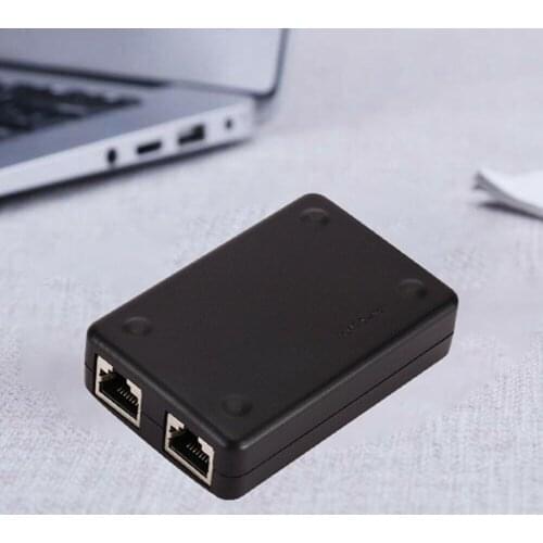 Portable Two-port Network Interface Switch Network Interface Switcher Input