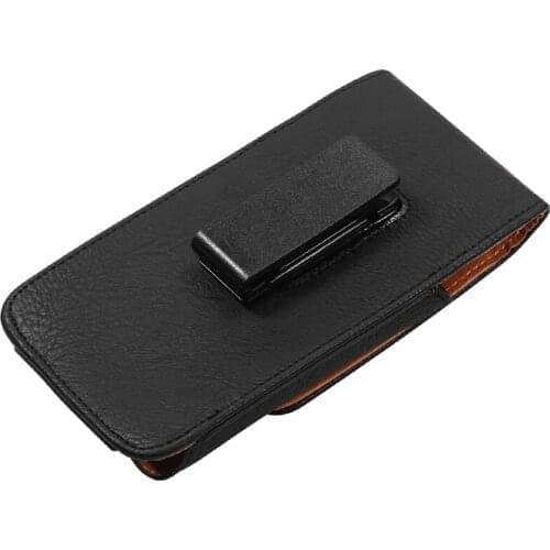 Portable Phone Bag For Motorola Droid Turbo XT1254 Cover Cell Phone Belt Case For Motorola Moto E6 Leather Pouch Holster Cover