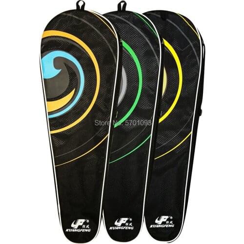Designed badminton racket bag package