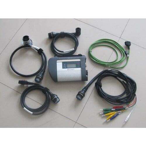 Sd connect c4 top quality mb star diagnostic tool for cars and trucks 12v 24v without hdd 1 year warranty