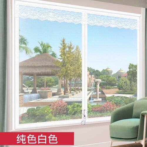 Anti-Mosquito Gauze Window Gauze Self-Adhesive Window Door Curtain Velcro Screen Window Magnetic Magnet Curtain Self-Installed