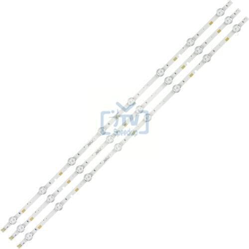 3pcs LED backlight strip for UE40J5202 UA40J5200 HG40AE460 UE40J5000 UE40J5200 UN40J5300AG UN40J5200ag V5DN-395SM0 395SMO-R2 R3