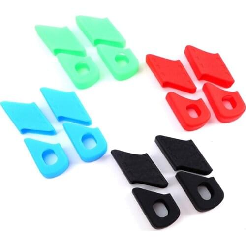 Bicycle Crank Arm Protector MTB Mountain Bike Crankset Caps Protector Crank Boots Dust Proof Cover Bike Chain Set Boot