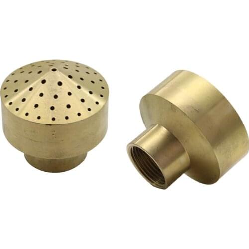 1 Pc Brass 1/4" 1/2" 3/4" Female Thread Fireworks Type Fountain Nozzles Copper Scattering Sprinkler Garden Landscape Fountains