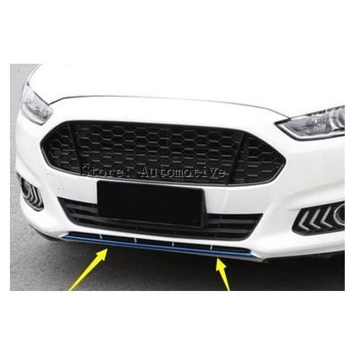 For Ford Mondeo 2014 2015 / Fusion 2014 2015 Front Bumper Bottom Side Lip Cover Trim 1 pcs