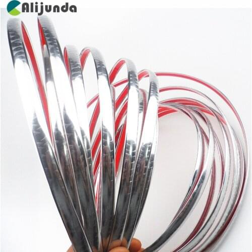 10mm X15m Car Chrome Styling Accessories Decoration Trim Strip for Jeep Grand Cherokee/Compass/Commander/Wrangler/Rubicon/SAHALA