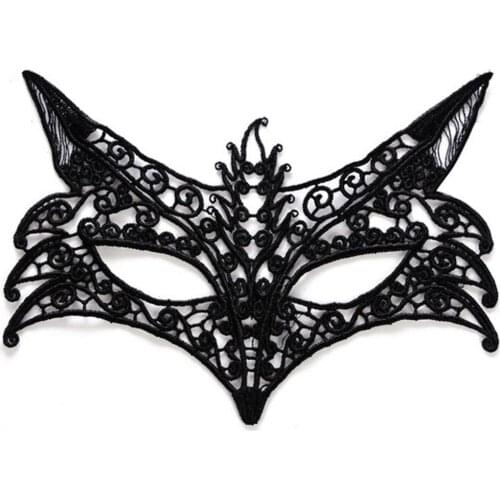 2020 Lace Sexy Women Eye Face Mask Masquerade Party Ball Prom Halloween Costume Sexy Party Masks 12 pattern type Eye Face mask