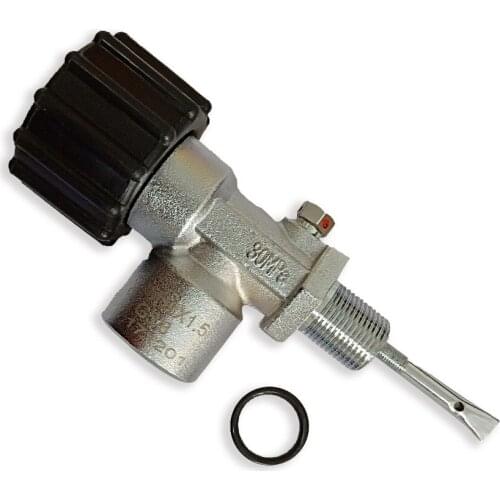 AC910 Carbon Fiber Bottle 30Mpa 4500psi PCP Paintball Tank Valve ON/OFF M18*1.5 Male Thread G5/8 Female Thread for PCP Air Rifle