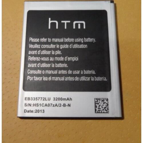 3200mAh 3.7V Battery For HTM EB335772LU Mobile Phone Batterie Bateria Replace Parts(77*61*4)