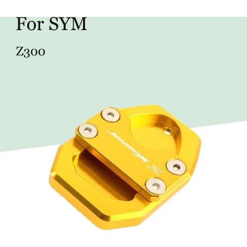 It is suitable for sym Sanyang joymax z300 patrol refitting aluminum alloy side support enlarged pedestal foot rest accessories