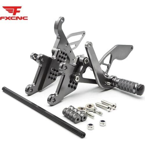 For Yamaha Yzf R6 YzfR6 2003-2005 2004 Cnc Aluminum Alloy Motorcycle Rearset Footrest Footpeg Pedal Foot Peg Rearset Rear Set
