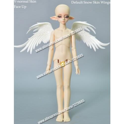 HeHeBJD 1/4 Fantasy Doll Bory Elf head +Fantasy Wigs Free eyes free shpping