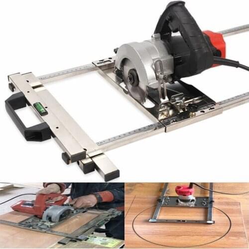 Guide Positioning Cutting board tool Woodworking Router Circle Milling Groove For Electricity Circular Saw Trimmer Machine Edge
