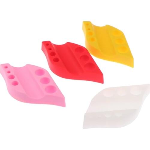 1pcs Pigment Ink Cup Stand Soft Silicone Pen Ink Rods Holder Permanent Makeup Eyebrow Tattoo Tools