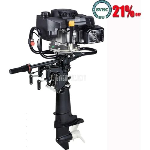 9 Horsepower Boat Outboard Engine Air-cooling Gasoline Fuel Short Shaft Four 4 strok Outboard Motor For Inflatable Boat