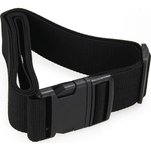 Luggage belt strap Belt Cord Rope Black for Suitcase Travel Bag 2M