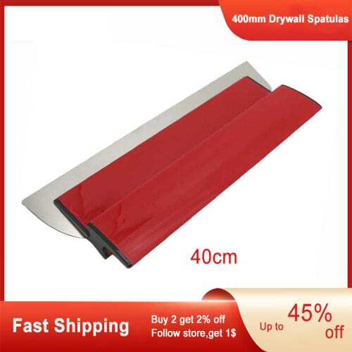 400mm Drywall Smoothing Tools For Wall Painting Flexible Blade Paint Spatulas Spatula Finish Skimming Blades Construction Tools