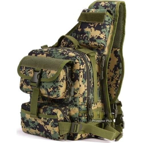 Tactical Army Single Shoulder Bag Men Sling Crossbody Bags Camouflage Camping Travel Hiking Hunting Military Backpack