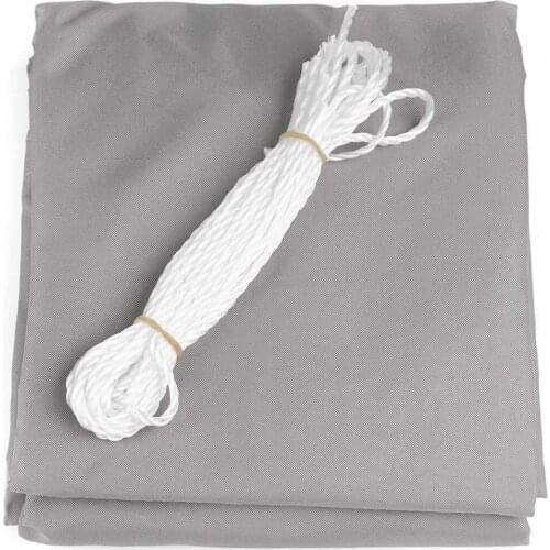 Sunshade Rodless Tent 300D 160GSM Waterproof Polyester Oxford Fabric Shade Sail Right Triangle Tent