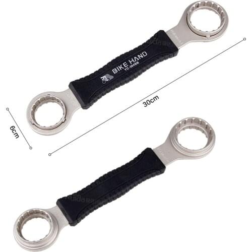 BIKE HAND 4 Size Bottom Bracket Wrench For installation removal of Shimano Hollowtech II external BB Bike Bicycle Repair Tools