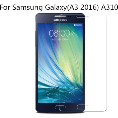 2Pcs Tempered Glass For Samsung Galaxy A3 2016 2015 2017 A3100 A310F A310 A300 A3000 A300F A3200 A320 Screen Protector Film
