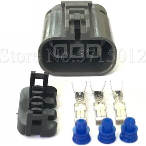 3 Hole 7223-1834-40 2.8mm Automotive Ignition Coil Plug Waterproof O2 Oxygen Sensor Connector For Nissan
