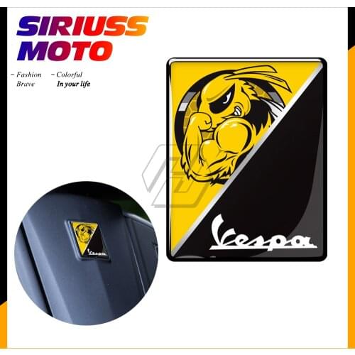 3D Motorcycle Decal Italy Stickers Replace Logo Sticker Case for PIAGGIO VESPA GTS GTV LX LXV 125 250 300 Ie Super