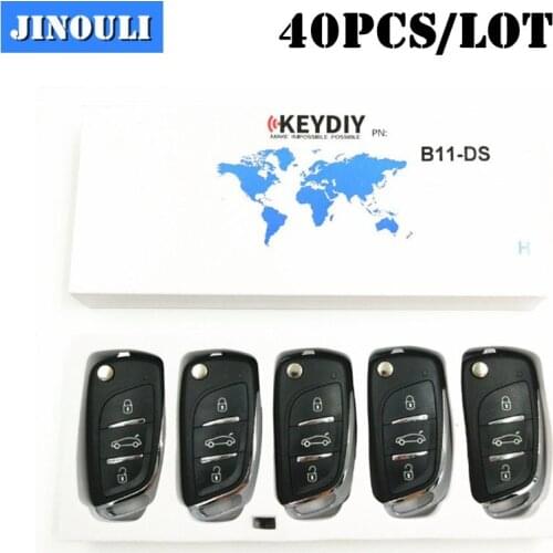 40PCS DHL Free shipping B11 3 Button universal B series remote control for KD200/KD300/KD900/URG200/mini KD generate new keys DS