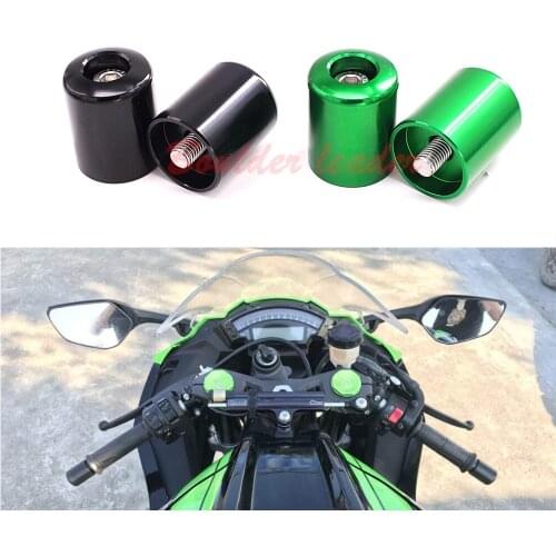 For KAWASAKI NINJA 300 NINJA300 EX250R NINJA NINJA250 2008-2017 Accessori Moto Manubrio Grips Bar Ends Cap Copertura Slider CNC