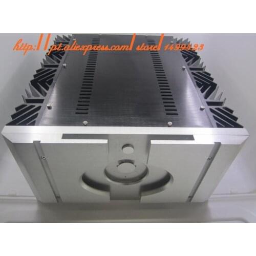 Big Aluminum Chassis PASS Class A Power Amplifier Enclosure DIY Case Hi-End Box