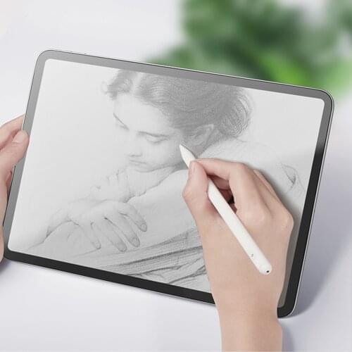 Paper Screen Protector For iPad Pro 11 12 9 2020 2021 Air 4 PET Matte Painting Film For iPad 10.2 8th 2019 Air 3 10.5 9.7 2018