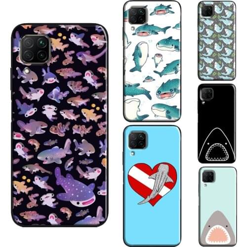 Whale sharks Case For Huawei P30 P20 P40 Pro Mate 10 20 Lite P Smart Z 2019 Nova 5T Honor 8X 9X 8A 10i