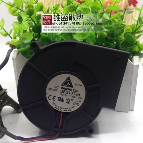 For Delta Exhaust Fan Centrifugal Turbine Blower Bfb1012h 9733 12v 1.20a