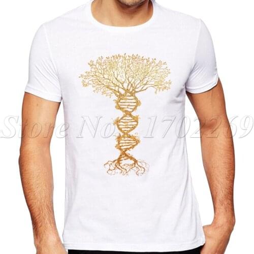2019 High Quality Newest Mens Tree of life Printed T-Shirt Short Sleeve Fashion Tops Summer Cool Tees