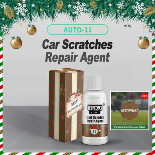 HGKJ-AUTO-Xmas-11 Car Polish Paint Scratch Glass Repair Agent Polishing Wax Paint Scratch Repair Remover Auto Accesorios