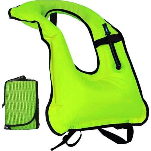 Inflatable Life Jacket Waterproof Coating pool Buoyancy Floating Vest Adult Safety Snorkeling Swimming Life Jacket Lifebuoy