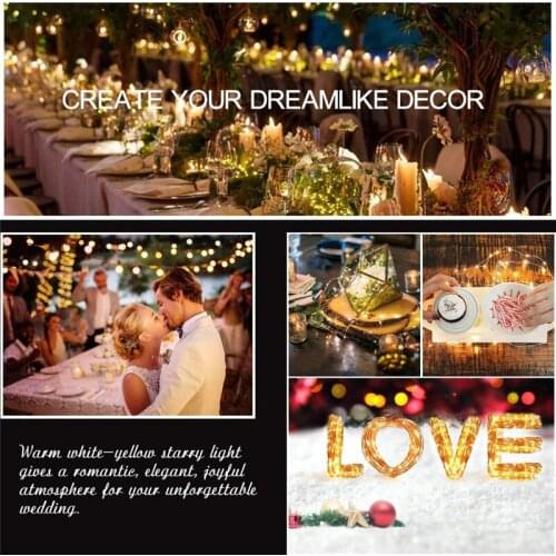 Party Wedding Holiday Fairy Lights 1/10M LED Picture Photo Clip String Light Copper Wire String Garland Christmas Room Decor 5Z