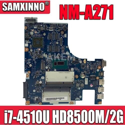 SAMXINNO Original ACLUC3/ACLU4 NM-A271 For Lenovo G50-80 G50-70 Laptop PC motherboard i7-4510U/4558U HD8500M/2G