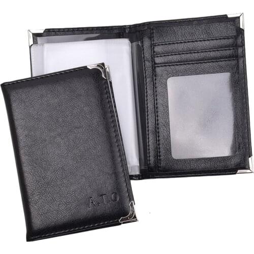 Auto Driver License Documents Bag Travel Passport Holder Protector Organizer Credit Card Case PU Leather