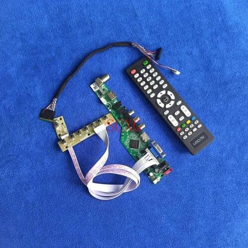 LED LCD For HSD101PHW1/HT101HD1 Display controller board 1366*768 LVDS 40-Pin Analog signal VGA USB AV HDMI-compatible DIY Kit