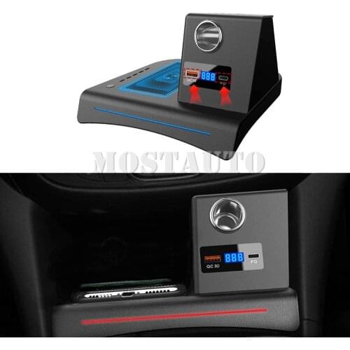 The Phone With QI Wireless Charging For Chevrolet Equinox Wireless Car Charger Phone Fast Charging Pad 2018-2021